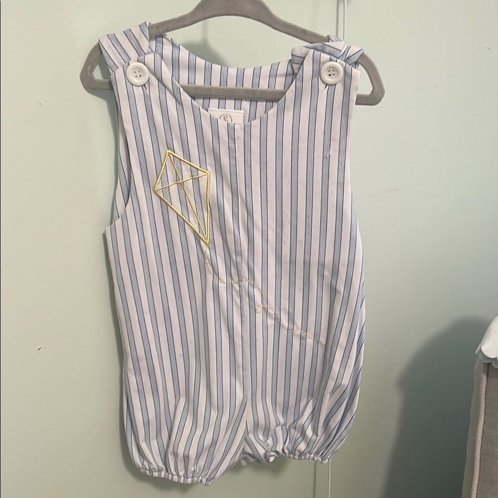White and Purple Sleeveless Boxy Bodysuit